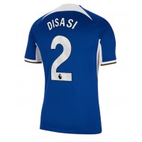 Pánský Fotbalový dres Chelsea Axel Disasi #2 2023-24 Domácí Krátký Rukáv